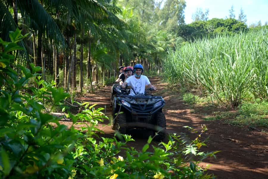 2-Hour Quad Bike Tour of the Wild South of Mauritius - Rochester Falls brings the first big reward