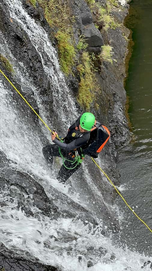 Abseiling/Canyoning - Why Tamarind Falls works so well for abseiling