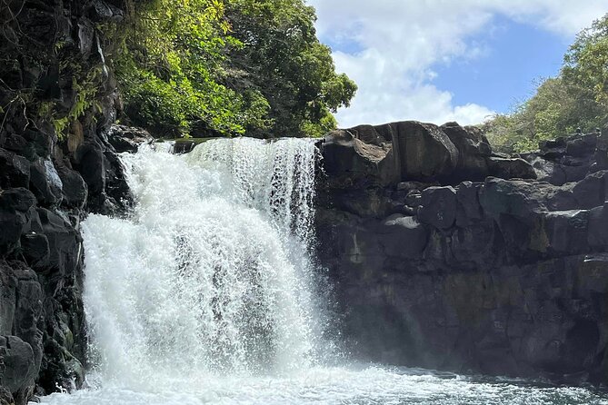 All inclusive CATAMARAN with BBQ : Ile aux cerf & GRSE waterfall - A full day on the water from Mauritius