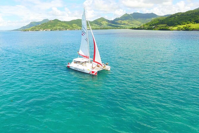 All inclusive CATAMARAN with BBQ : Ile aux cerf & GRSE waterfall - Ile aux Cerfs, the beach portion of the day