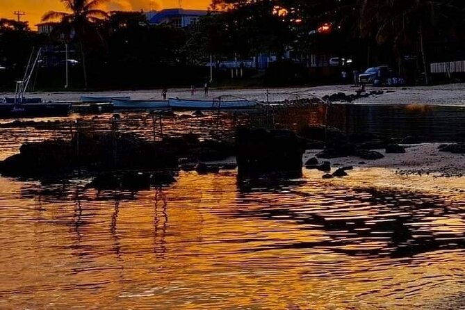 All inclusive CATAMARAN with BBQ : Ile aux cerf & GRSE waterfall - The return ride and private drop-off