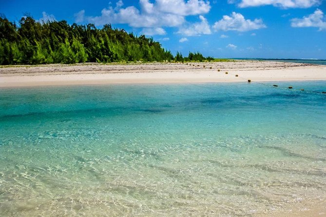 Catamaran Experience to Ile aux cerf: incl: Parasailing, Lunch, GRSE & Transfer - Ile aux Cerfs, white sand, and the main activity