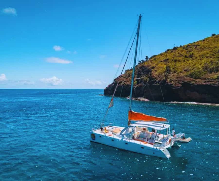 Catamaran Mauritius Cruise in the North Coasts - Setting Sail from Grand Baie on the Wind Dancer
