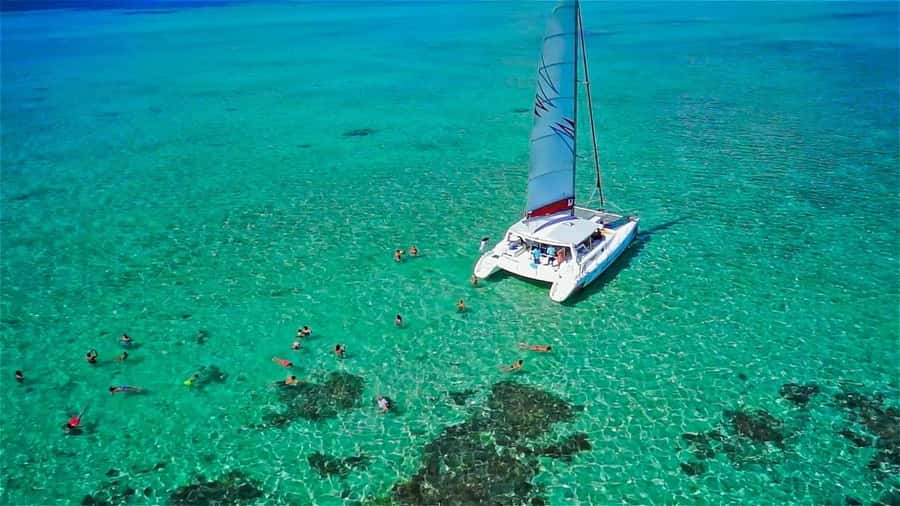 Catamaran Trip to Ile au Cerfs with Lunch and GRSE waterfall - What $69 includes, and where the value lies