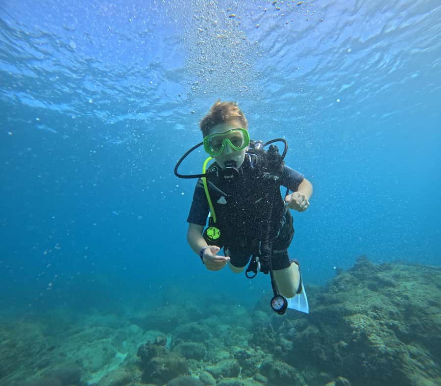 DISCOVER SCUBA DIVING IN LEMORNE with EasydiveMauritius - Who will get the most from this experience
