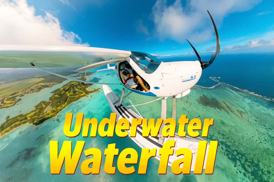 East Coast Mauritius Private Scenic Seaplane Tour - The 20-minute Eastern Underwater Waterfall route