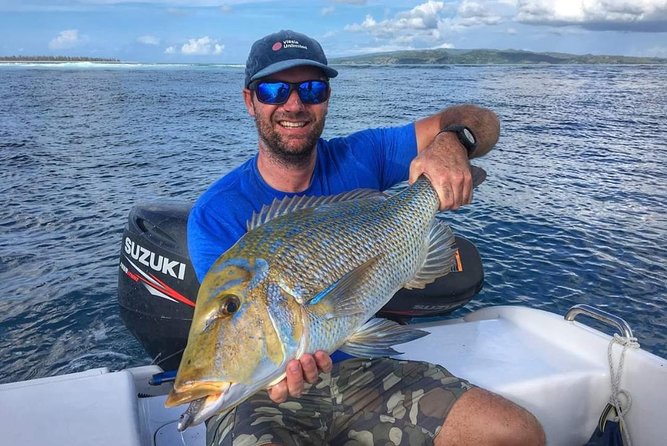 Fishing Trips. Popping, jigging, big game, live bait - Working with Jean-Marc and Romeo