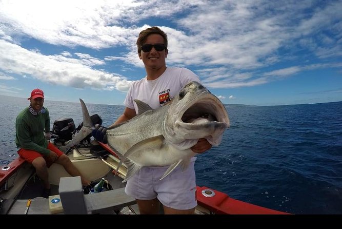 Fishing Trips. Popping, jigging, big game, live bait - What the seven-hour schedule feels like