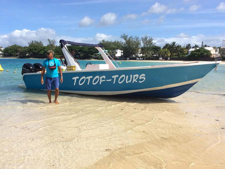 From Blue Bay: Ile aux Cerfs Speedboat Excursion with BBQ - Passing Point d’Esny and Mahebourg
