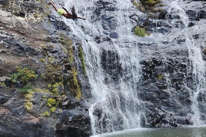 Guided Hiking The 7 WATERFALLS with relaxing car tour in the end - Private transport and the day’s timing