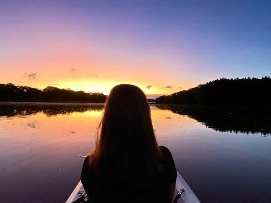 Guided Sundowner Kayak Tour - The turn back as the light changes
