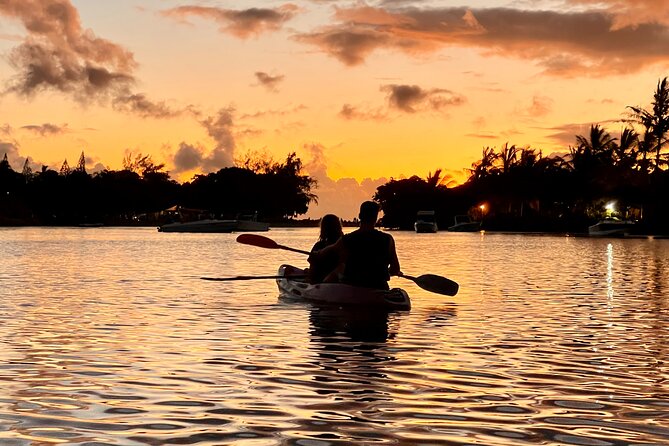 Guided Sunset Kayak Tour in Mauritius - The sunset pause is the real highlight
