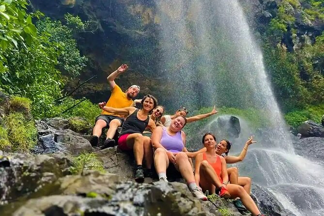 Half Day Hike to Seven Waterfalls in Mauritius - The fifth waterfall is the main relaxation stop