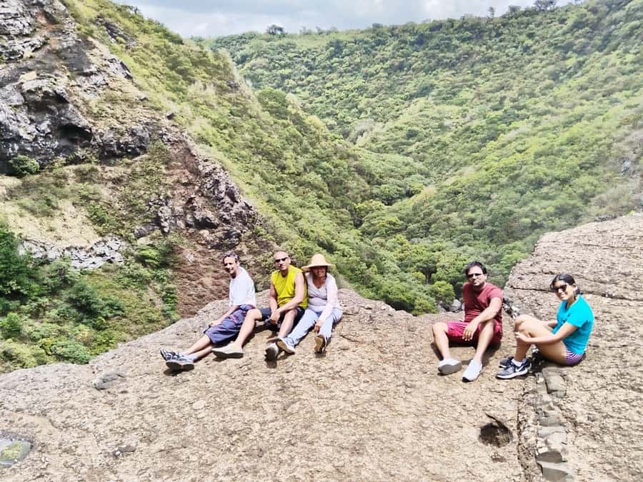 Henrietta: Hiking at the Tamarind Waterfalls - Reaching the first Tamarind waterfalls