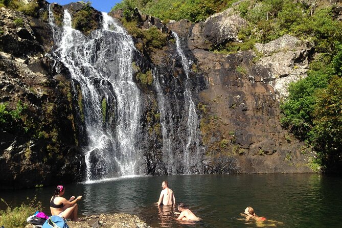 Hiking Trip Full-Day: The Magnificent 7 Waterfalls Sept Cascades including Lunch - Swimming under the falls and the natural spa