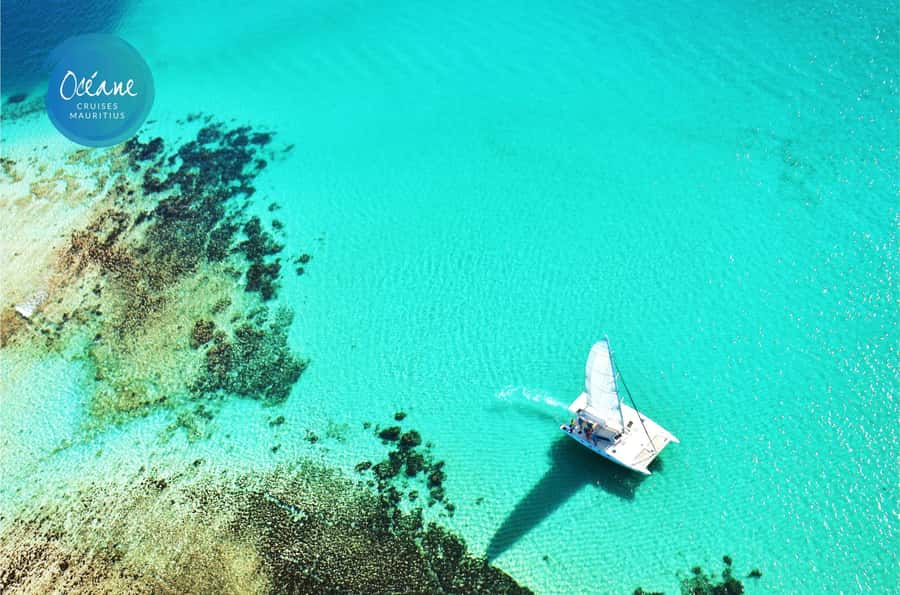 Île aux Cerfs: Private Catamaran Cruise with Gourmet Lunch - A private start at Pointe Maurice Jetty