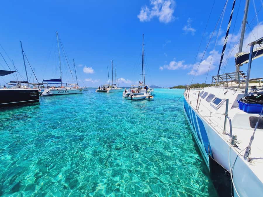 Ilot Gabriel: Catamaran Cruise & BBQ Lunch - Ilot Gabriel’s beaches and swimming time