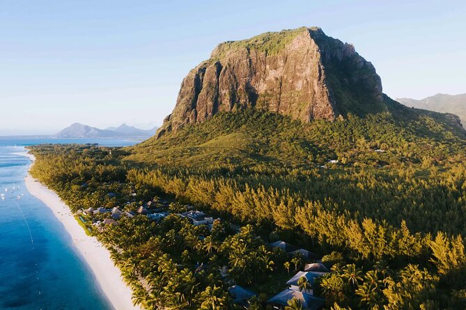 Le Morne Brabant Hike A Journey Through History - The halfway viewpoint over the lagoons
