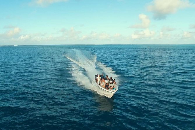 Marvelous Ile aux Cerf island: Speed Boat, Parasailing, Lunch & GRSE waterfall - Who will enjoy this day most?