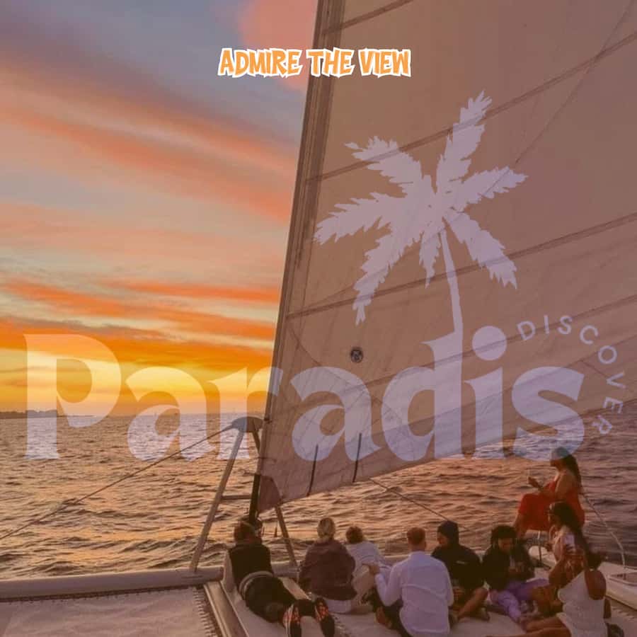 Mauritius: Catamaran Sunset Cruise with Food, Drinks & DJ - A sunset cruise with a party waiting after dark