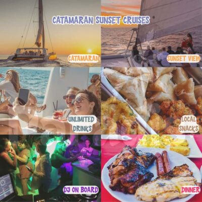 Catamaran Sunset Cruise with Food, Drinks & DJ