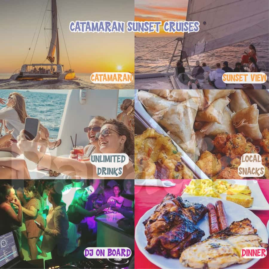 Mauritius: Catamaran Sunset Cruise with Food, Drinks & DJ - Meeting in Grand Bay and getting underway