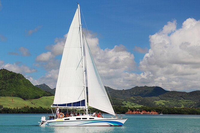 Mauritius : Full day All inclusive Ile aux cerfs Catamaran cruise - Why this southeast Mauritius cruise works so well