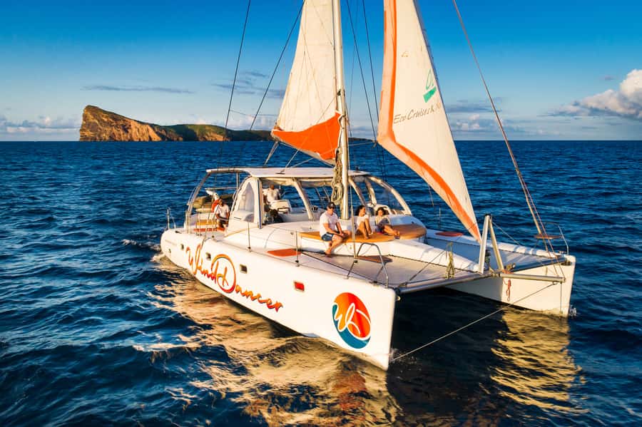 Mauritius: Full-Day Catamaran Cruise to the Northern Isles - Setting out from Grand Baie on the Wind Dancer