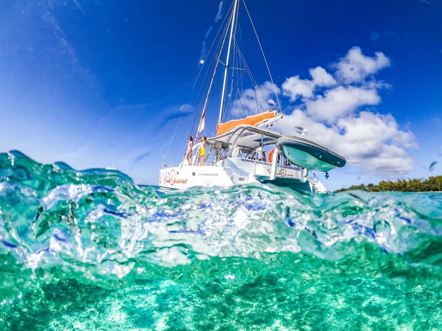 Mauritius: Full-Day Catamaran Cruise to the Northern Isles - A BBQ lunch with the boat as your dining room