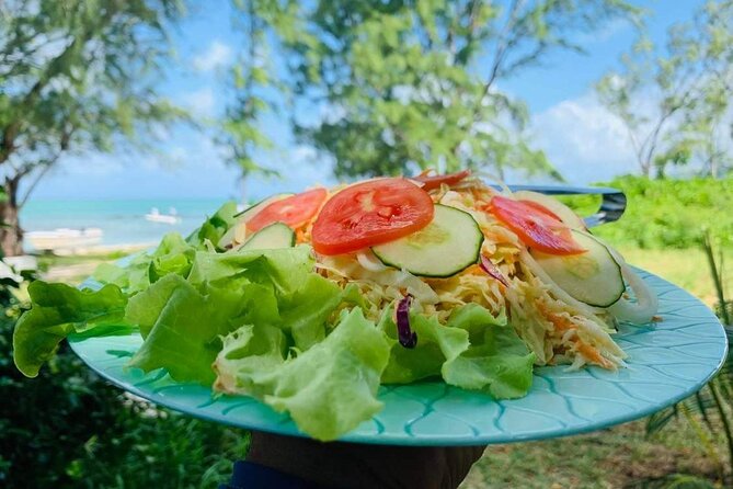 Mauritius : Ile Aux Cerfs 3 islands Speed Boat Trip with BBQ - Ile aux Fouquets Lighthouse adds a touch of history
