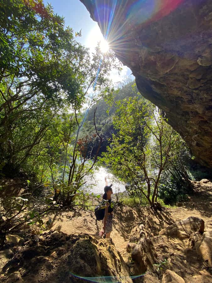 Mauritius Natirel : 7 cascades valley waterfall discovery - Swimming breaks in the waterfalls