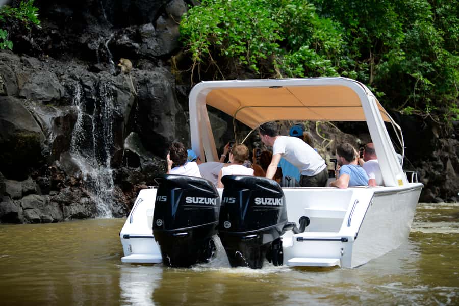 Mauritius: Speedboat Ile aux Cerfs, GRSE Waterfall, BBQ, Bar - Why the speedboat changes the day