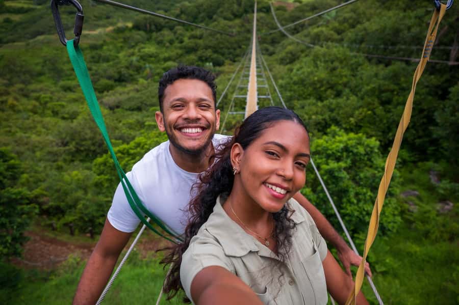 Mauritius: Vallé Advenature Park, Nepalese Bridge - How the activity fits into a day at Vallé Advenature Park