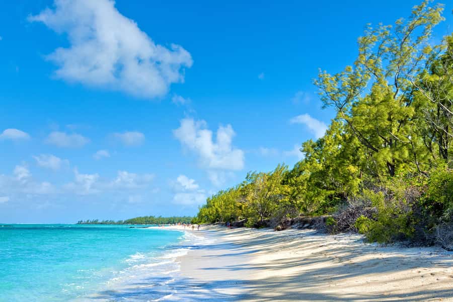 Private Catamaran Charter to Ile aux Cerfs - The return sail to Pointe Jerome