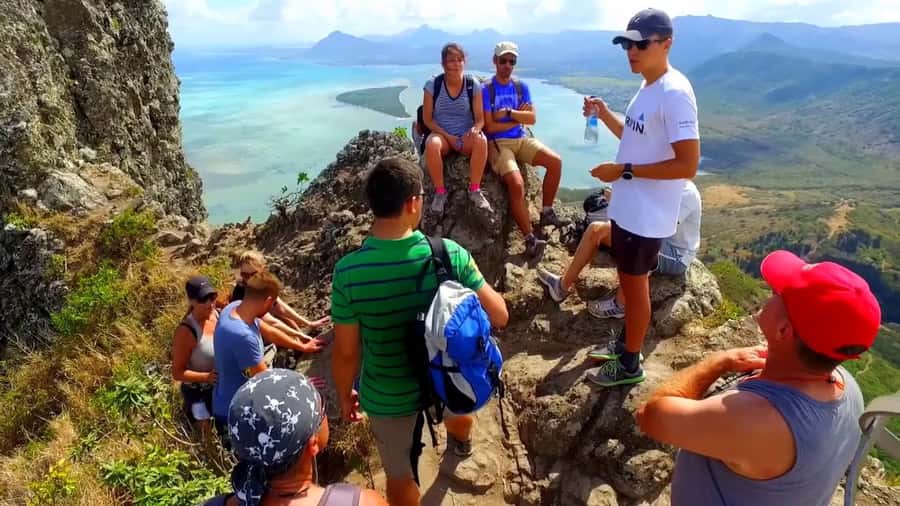 PRIVATE LeMorne Mountain Picturesque Hike-UNESCO Recognised - The steep sections require hands and feet