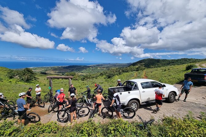 Private Mountain Biking Experience in the Wild South of Mauritius - Rider Café and the end of the session