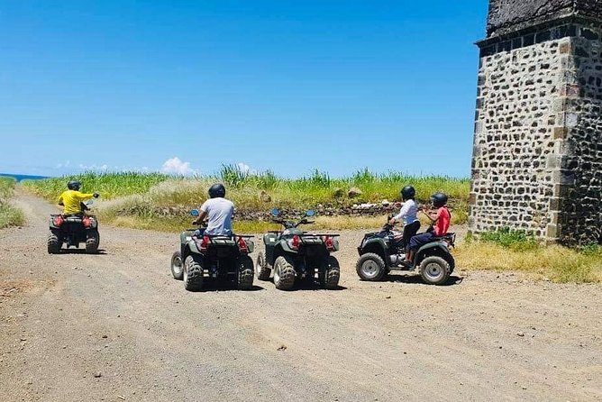 Quad Excursion South Mauritius 35km - Le Bouchon, a small village before the Natural Bridge