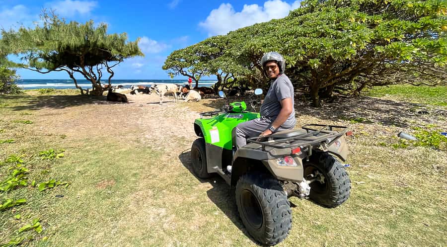 South of Mauritius: Quad Bike Tour - Through sugar cane fields and rural tracks
