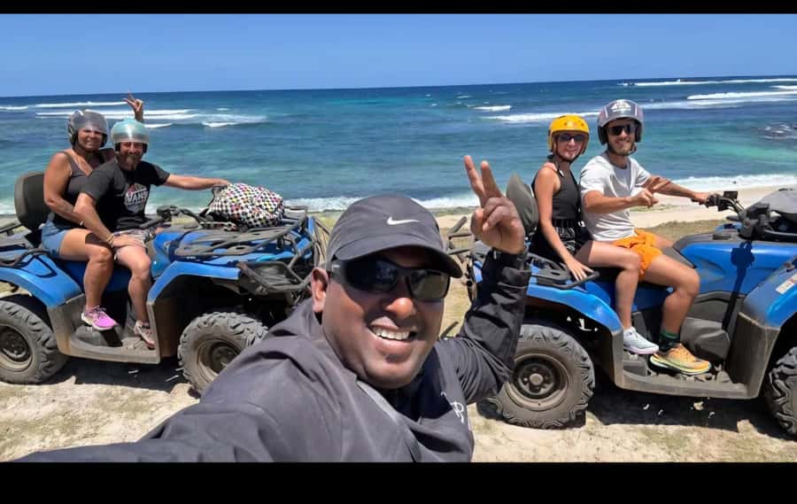 South of Mauritius: Quad Bike Tour - How much riding is involved?