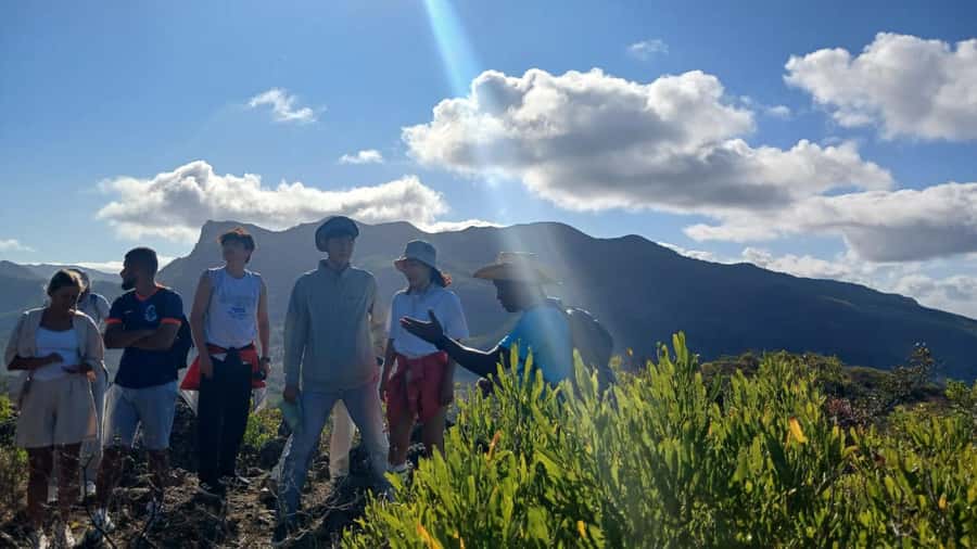 Sunrise hike at Le Morne Brabant with Local Guides (UNESCO) - The rocky upper section requires real climbing