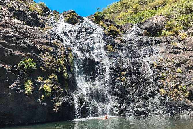 The Tamarind Falls (7 Cascades) Adventure - Three rock-scrambling sections and steep ground