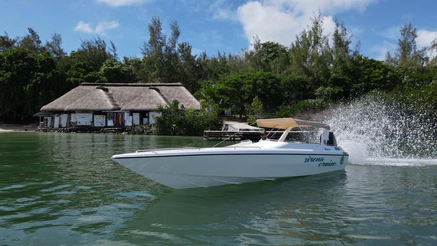Trou d'Eau Douce: 5 Islands Tour with Snorkeling and BBQ - Waterfall views and a careful dolphin watch