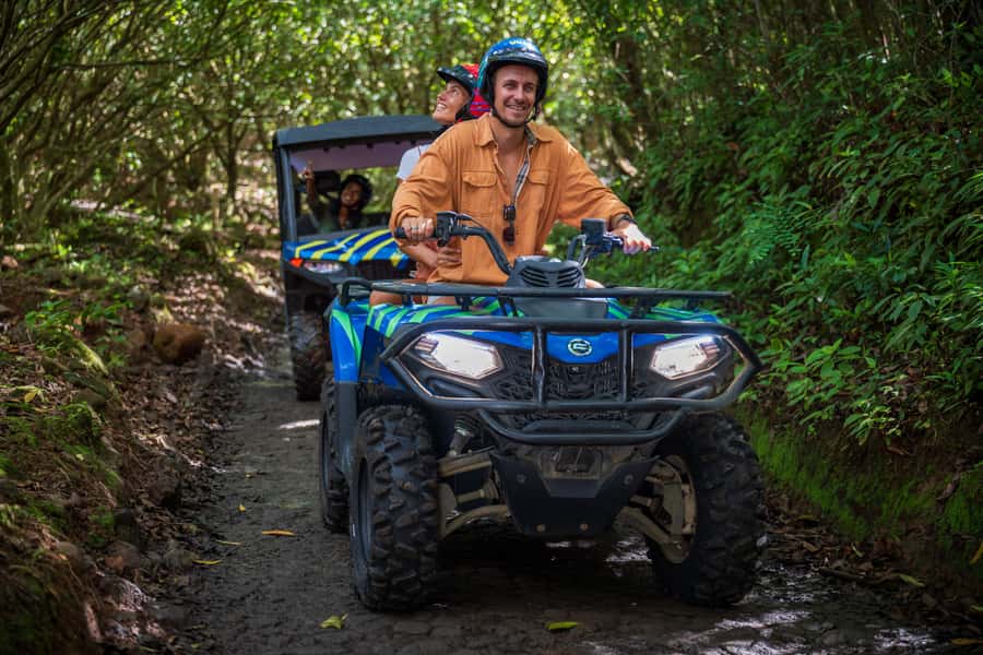 Vallé Advenature Park, Discovery Quad single 1hr - Getting started with instruction and safety equipment