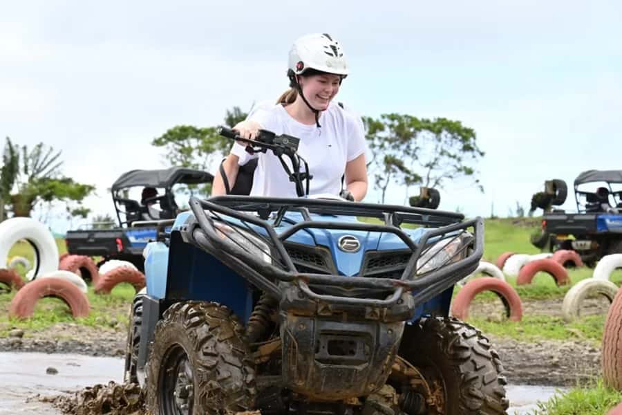 Valle Adventure Park Full Day - The park’s waterfalls and colored earth