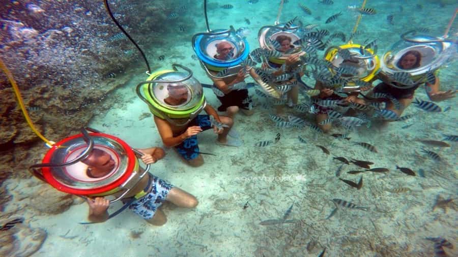 Walking under the sea in Mauritius with transfer - Why the 20-minute underwater time matters